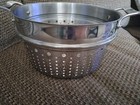 All-clad Stainless Steel Colander pasta Insert strainer 10 5  For Stock Pots