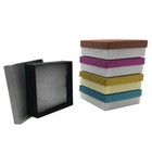 100 Multi Color Cotton Jewelry Bracelet Watch Packaging Gift Boxes