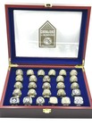 Ny Yankees 27 Piece Mlb World Series Championship Ring Collection Set- Brand New