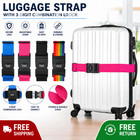 Luggage Straps For Suitcases 3pack Tsa Approved Travel Essentials Luggage Strap