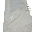 Ivory Cream Tassel Valance Curtains 55  X 25  Set Of 2 Nwot Boho