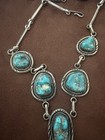 Alee Navajo Artist Turquoise Necklace 