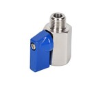 1 4in Npt Male X Female 304 Stainless Steel Shut Off Ball Valve Mini Ball Valve