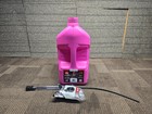  qty 3  Tuff Jug Puasvs20 5 Gal Hot Pink Utility Containers Auto Stop Spouts 20l