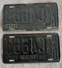 Vintage 1948 Utah License Plate Set