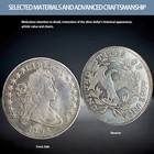 Rare Collectible Antique Historical Coin Exquisite Cameo Design Old Silver Dolla