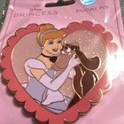 Disney Cinderella Princess Valentine Special Edition Glitter Enamel Pin Single