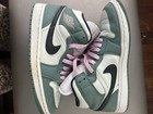 Air Jordan 1 Mid Se Dutch Green Women s Sneakers Shoes - Size 9