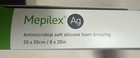 M  lnlycke Mepilex Ag Antimicrobial Soft Silicone Foam Dressing 20x50cm