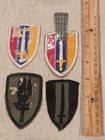 1960s Us Army Vietnam Made Command Aviation Pocket Hanger Patch Lot X4 L  k   
