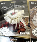 5 Pc Lot Bucilla Silk Ribbon Embroidery Kits  Craft Embroidery Pattern