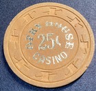 Port House 25 Cent Casino Chip- North Las Vegas- Scarce 1970   s Era Chip