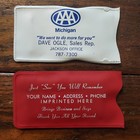 Vtg Sewing Kits- Advertising- 2 -vinyl Case- Complete   Incomplete