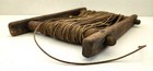 1900s Antique Wooden Rope Winder W Cord Reel Primitive House Farm Marine Tool