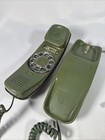 Stromberg Carlson Rotary Telephone Slenderet Slimline Avacodo Green Vintage