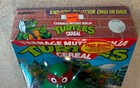 Teenage Mutant Ninja Turtles Cereal  1990 Ralston  -- Full Set Of 4 Sealed Bowls