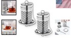 2 Pack Tea Strainers  304 Stainless Steel  1 5 x2 2  For Loose Tea