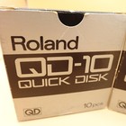 Vintage Roland Qd-10 Quick Disk Lot Of 30 Made In Japan Qd Disks W  Boxes