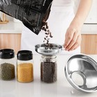 Stainless Steel Canning Funnel Set For Mason Jars     Wide Mouth Funnel