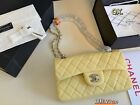 Chanel Classic Chick Yellow Chain Cf
