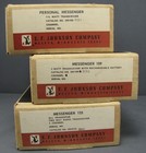 Rare-e f  Johnson Messenger Cb Radios-dealer Display-3 Units-1960s-vtg   81 2