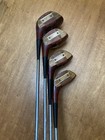 Macgregor M55w Super Eye-o-matic Tourney Persimmon Wood Set 1 2 3 4 Original