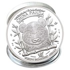 China Panda Collectible Coin     Silver-plated Wildlife Animal Souvenir In Capsule