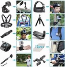 50pc Accessories Kit Mount For Gopro Hero 11 10 9 8 7 6 Session Sjcam xiaomi Yi