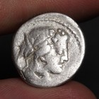 Snake Chariot Denarius 78bc Ancient Roman Republic Silver Coin Volteius Ceres