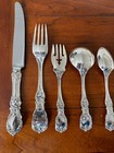 True Dinner Size Old Patent Mark 5 Pc Setting Reed Barton Francis I Sterling 1