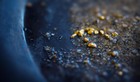 Presidentgold   s   14    Inch   Gold Pan W  Riffles For Gold Prospecting   Black