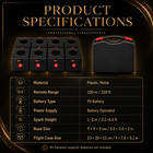 8-pack Wireless Cold Spark Fountain Machine Full Kit