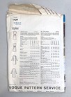 Vintage Vogue Paris Original 1439 Christian Dior Cut Complete Pattern 10 31 