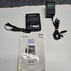 Sony Mz-r2 Minidisc Md Walkman Recorder Bundle Tested   3 New Discs