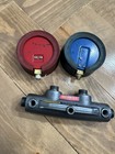 Yellow Jacket Brute Ii Manifold Gauge Set R-22 R-404a R-410a Dual Pressure
