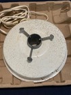 Vintage Holly Time Revolving Aluminum Christmas Tree Turner Stand Works 