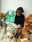 Ty Beanie Buddies Collection  lot Of  10  Vhtf Cats dogs monkeys Buddies  mc-2