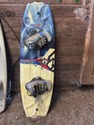 Wakeboard Cwb  Boots And Bindings Blue And Cream