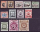 North Borneo 1904 Sc 124-134 Mh Set Surcharged