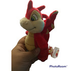 Neopets Red Scorchio Dragon Plush 8 In  Tall 2002 Vtg Plushie Stuffed Animal Nwt