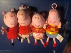 Lot Of 4 Peppa Pig Two Ty Beanie Baby Two Chinese Label Lot Stuffed Animal Plush
