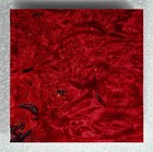 Stunning Stabilized Rich Red Maple Lace Burl Bowl Blank  1210  6 1 2  X 2 3 16 