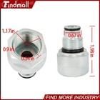 Findmall 2 Spool Hydraulic Acting Control Valve 11 Gpm conversion Plug Sae Ports