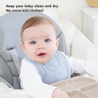 Muslin Baby Drool Bibs 6pack Soft Square Adjustable Baby Bandana Bibs For Unisex