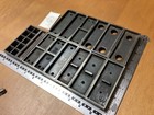 Metal Letterpress Furniture - 14 Pieces  All Metal - Misc  Sizes - Lot G
