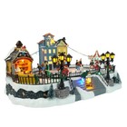 Christmas Village Animated Ice Skating