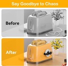 Cord Organizer For Kitchen Appliances-6 Pack  Appliance Cord Organizer Stick On 