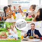 304 Stainless Steel Lunch Box Separated Removable Partitions Food Container850ml