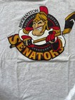 Gildan Binghamton Senators T-shirt Size M Grey Ahl Hockey