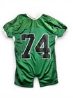 Game Used Nike Green Atholton Football Jersey Size Xxl 2xl